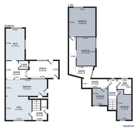 Spacious House With Sea Views From *